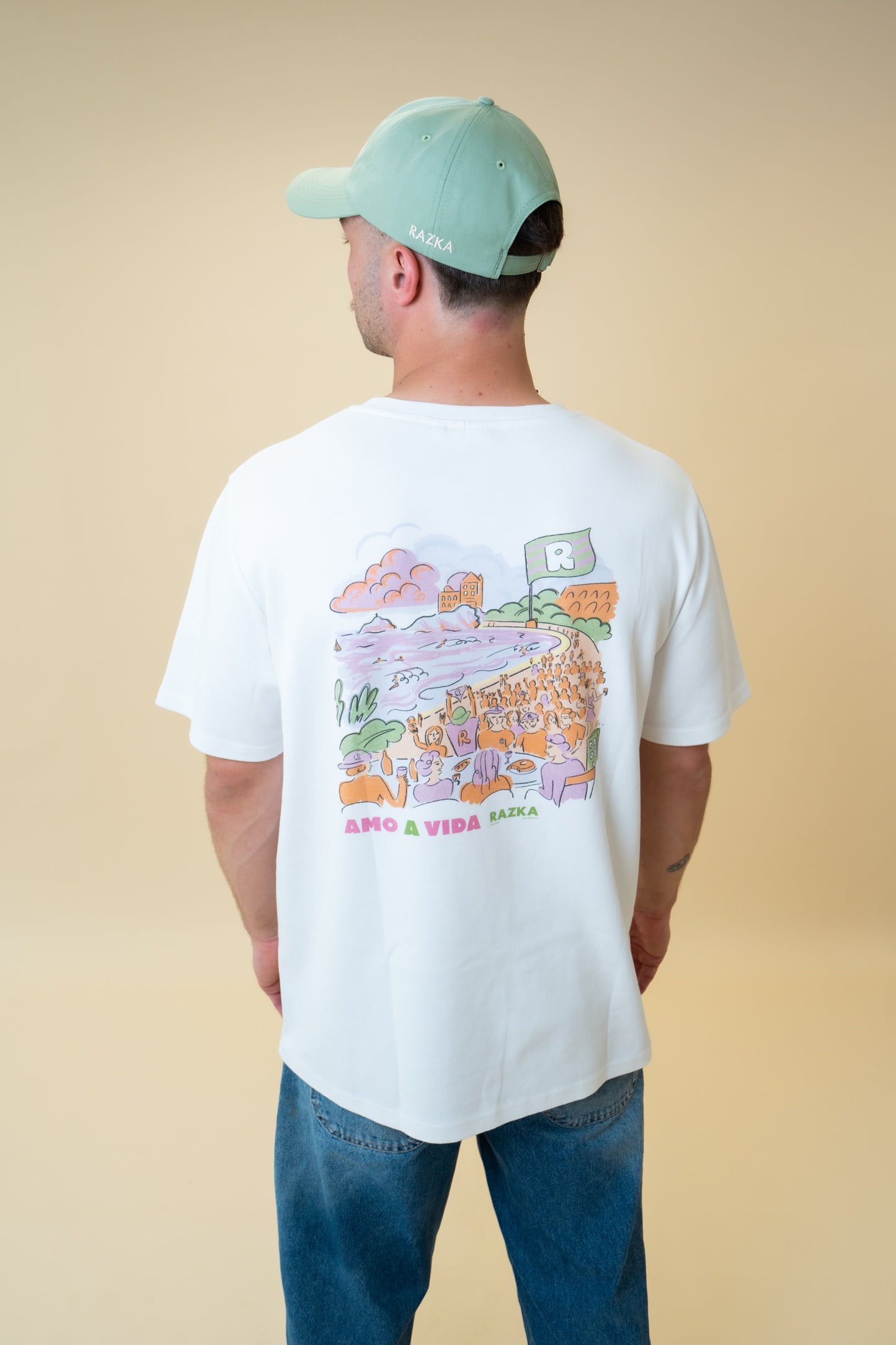 T-shirt AMO A VIDA – Édition Été 2025