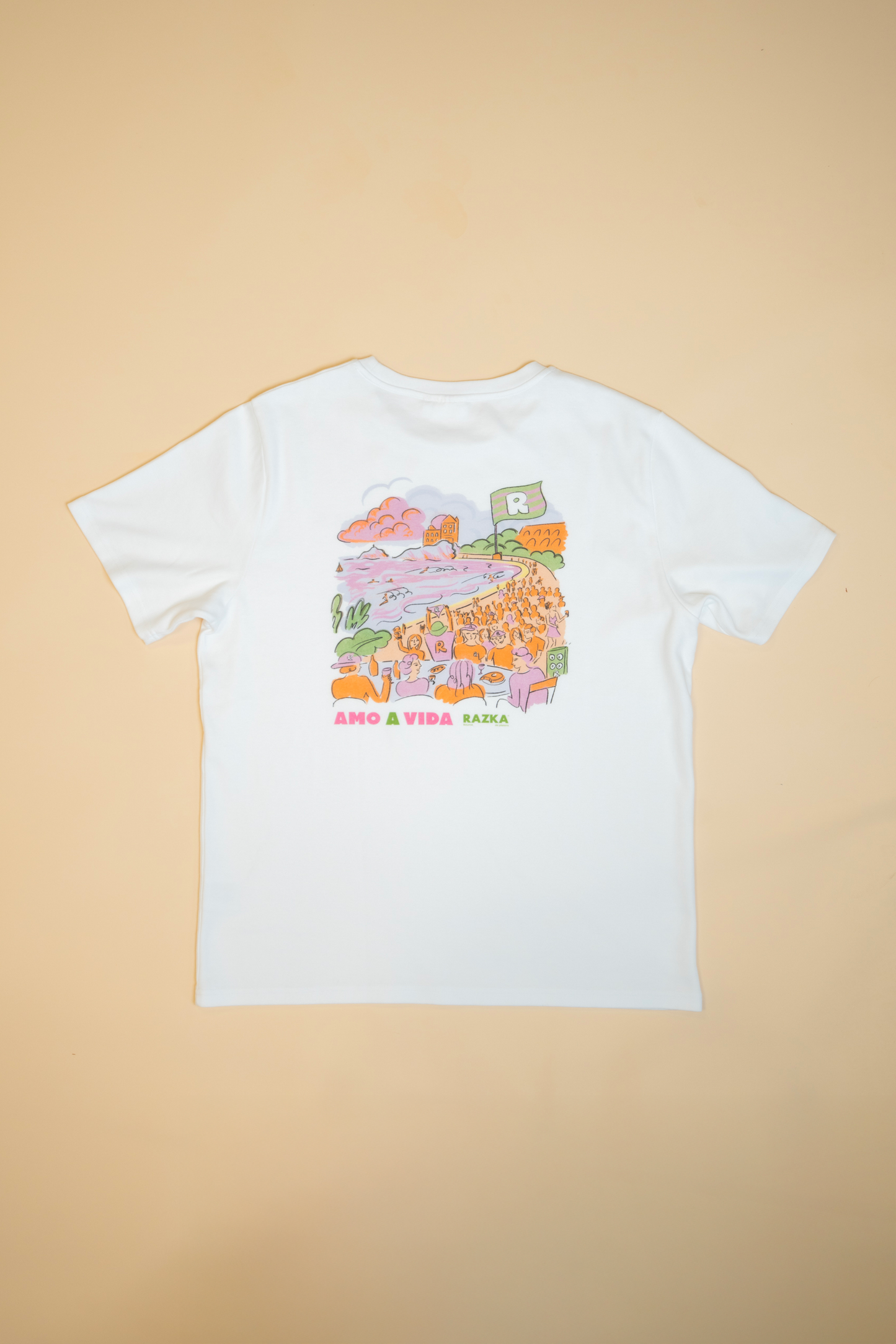 T-shirt AMO A VIDA – Édition Été 2025