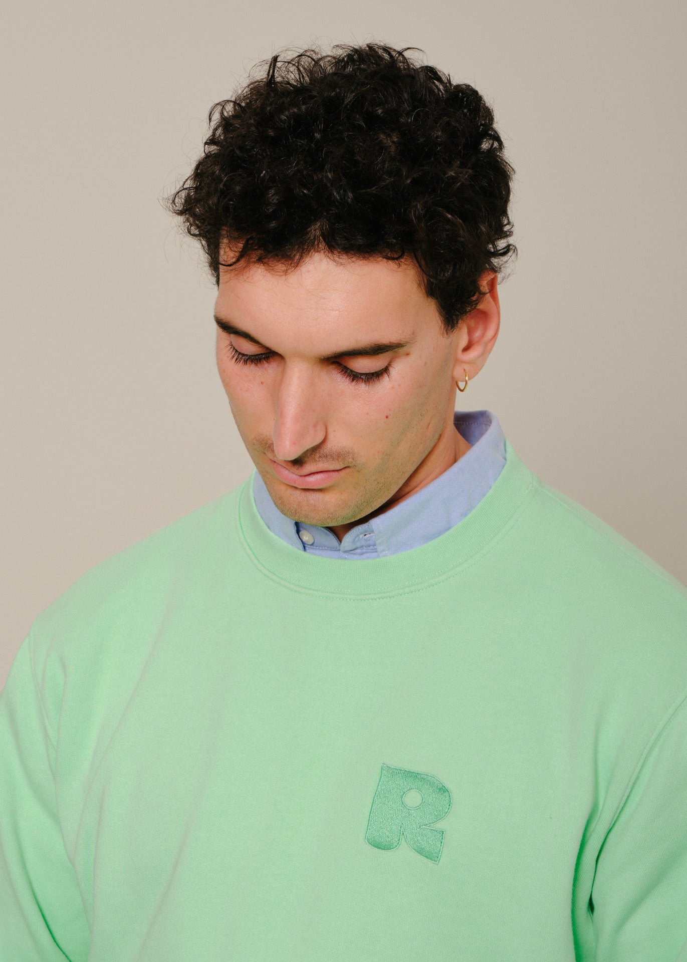 Le pull Vert