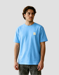 T-shirt ICONIQUE - BLEU CIEL & BEIGE