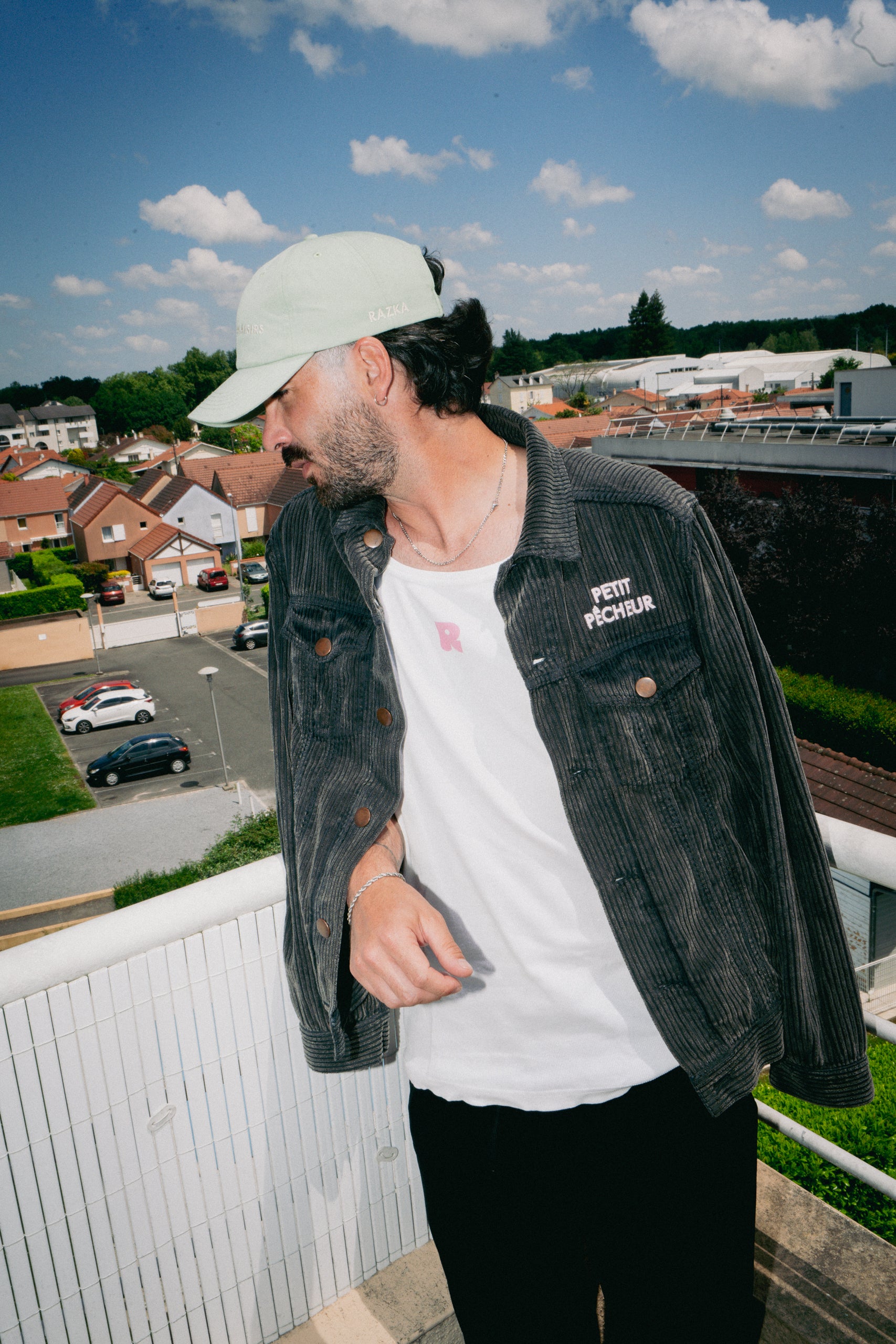 CASQUETTE « SOURCE DE PLAISIRS » VERTE