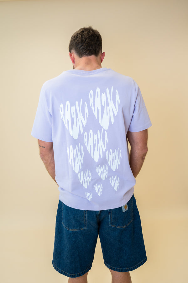T-shirt Cœur Violet - Édition Été 2025