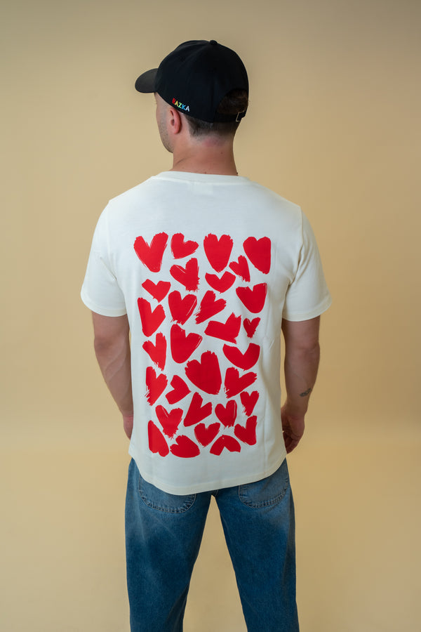 T-shirt RAZKA LOVE – Beige