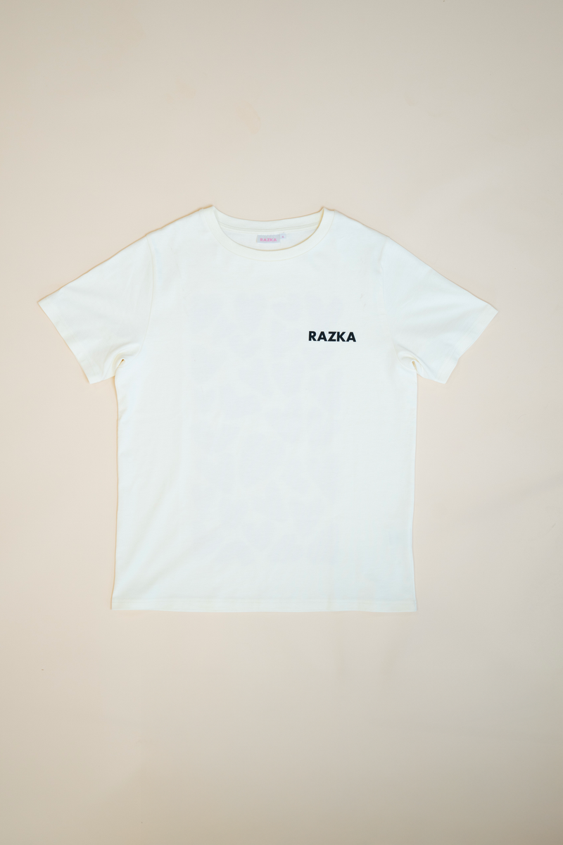 T-shirt RAZKA LOVE – Beige