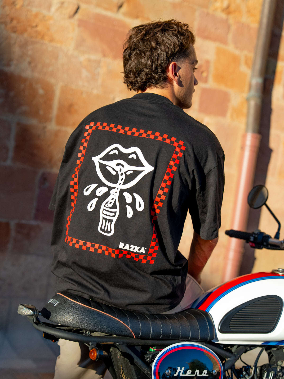 T-SHIRT RAZKA DAMIER CLUB