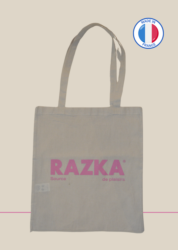 TOTE BAG « SOURCE DE PLAISIRS »