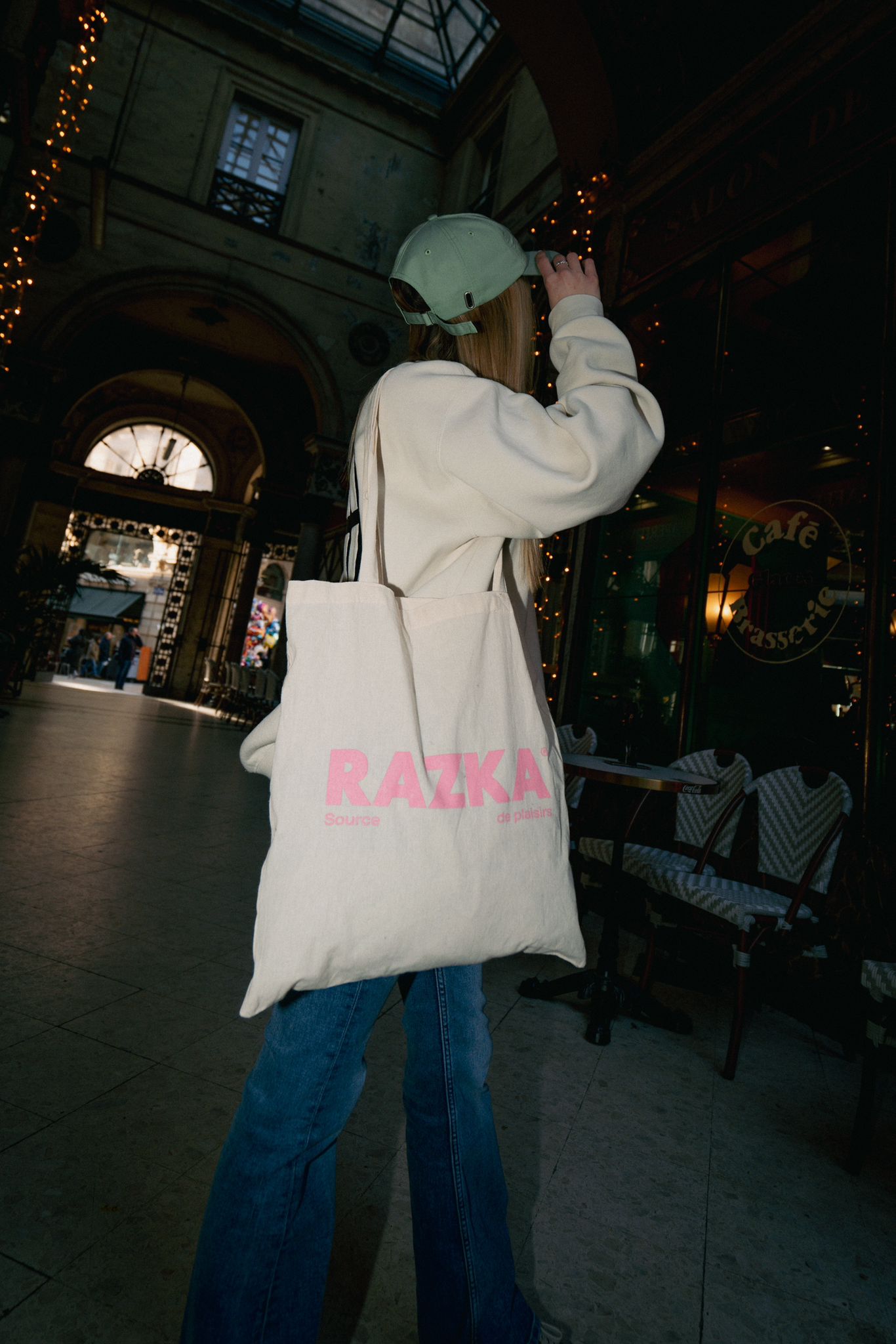TOTE BAG « SOURCE DE PLAISIRS »