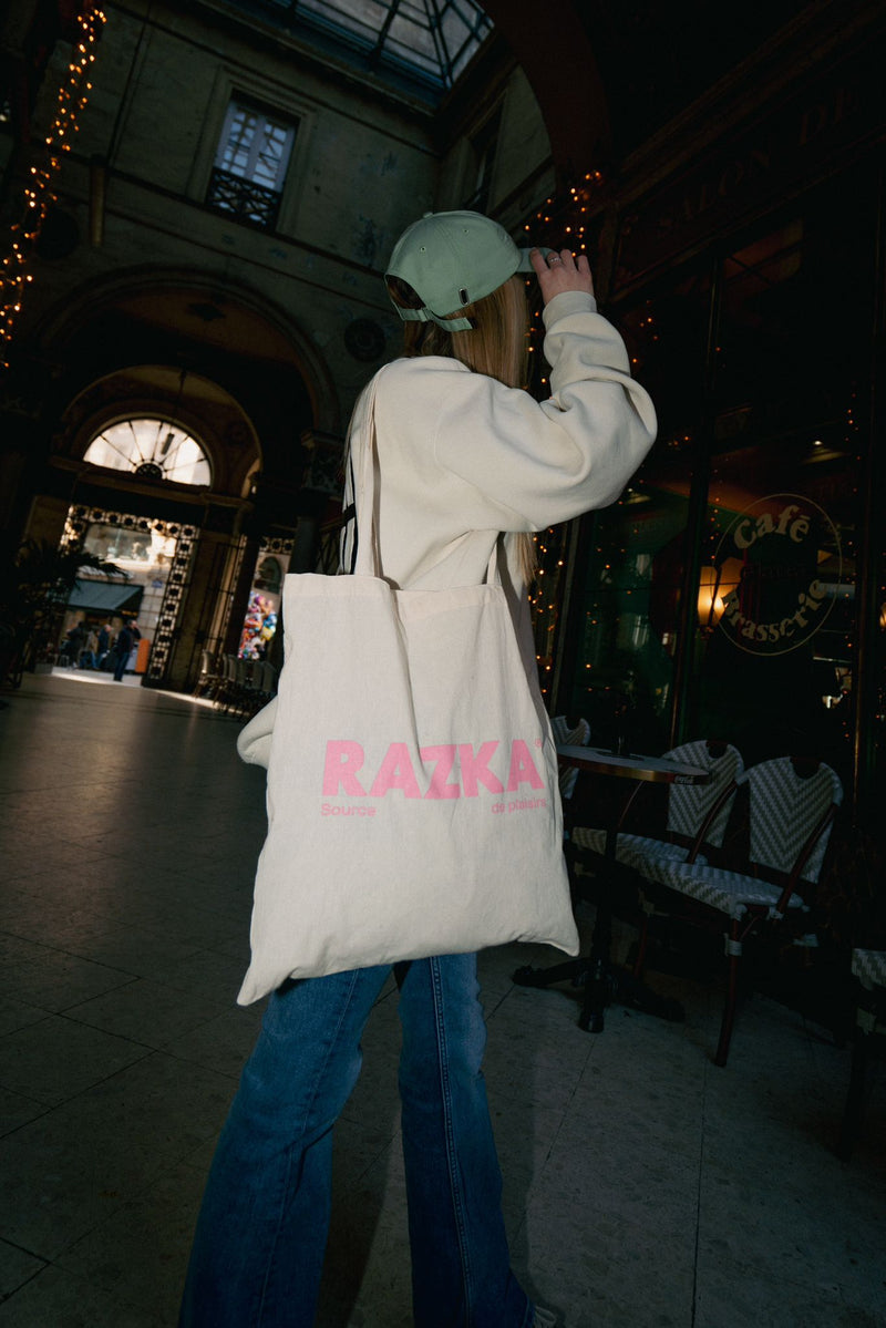 TOTE BAG « SOURCE DE PLAISIRS »